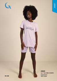 PIGIAMA RAGAZZA M/M Z45020 Tellini S.r.l. Ingrosso Abbigliamento